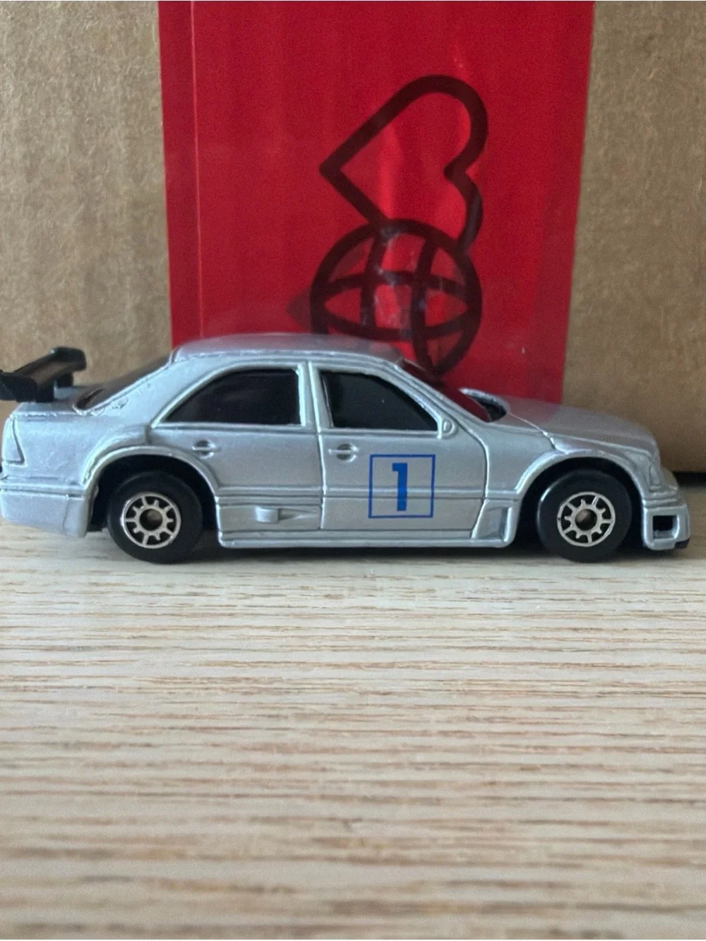 Mercedes Benz C320 DTM Silver Rally 1:40 Car Diecast Mini Flitzer